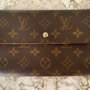 Vintage Louis Vuitton Monogram Long Wallet